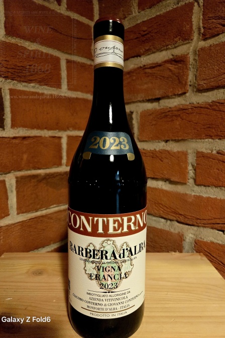 Barbera D'Alba Vigna Francia 2023 Giacomo Conterno