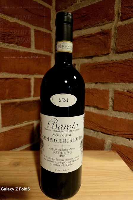 Barolo Monvigliero Docg Comm. G. B. Burlotto 2021