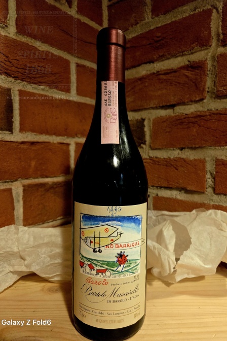 Barolo Docg Bartolo Mascarello Label Designed, No Barrique 1995