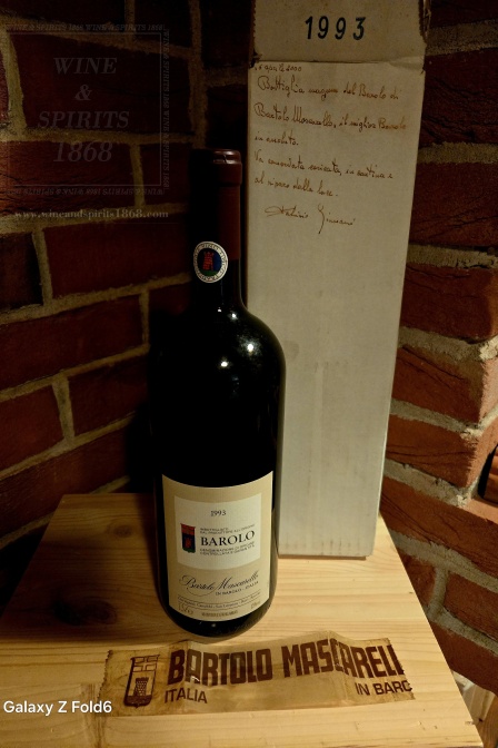Barolo Docg Bartolo Mascarello Magnum 1993