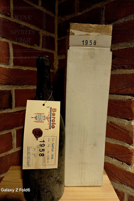 Barolo Docg Bartolo Mascarello 1958 Magnum