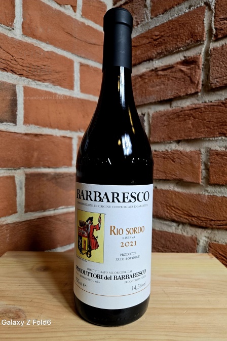 Produttori Del Barbaresco Barbaresco Riserva Rio Sordo 2021