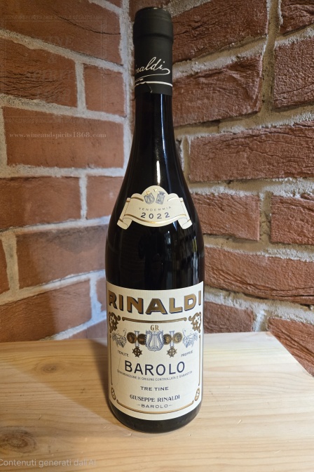 Barolo Tre Tine Giuseppe Rinaldi 2022